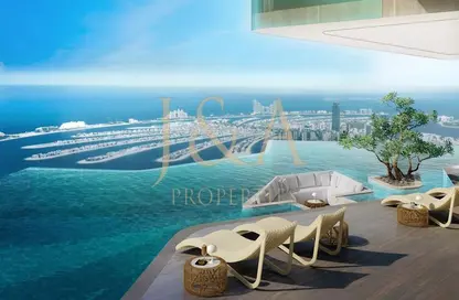 Apartment - 2 Bedrooms - 3 Bathrooms for sale in Habtoor Grand Residences - Dubai Marina - Dubai