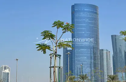 Office Space - Studio - 1 Bathroom for rent in Addax port office tower - City Of Lights - Al Reem Island - Abu Dhabi