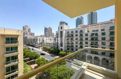 Apartment - 1 Bedroom - 1 Bathroom for rent in Al Dhafra 1 - Al Dhafra - Greens - Dubai