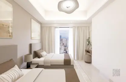 Apartment - 1 Bedroom - 2 Bathrooms for sale in Tower C2 - Ajman Pearl Towers - Ajman Downtown - Ajman