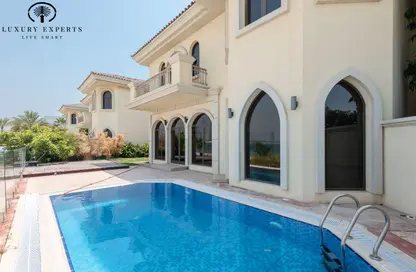 Villa - 5 Bedrooms - 5 Bathrooms for rent in Garden Homes Frond M - Garden Homes - Palm Jumeirah - Dubai