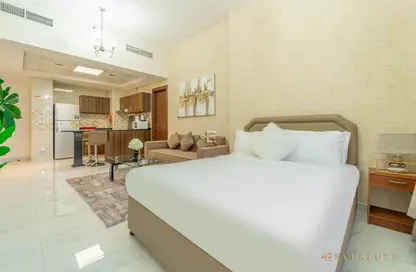 صورة لـ غرفة- غرفة النوم شقة - 1 حمام للايجار في برج سيدني - قرية الجميرا سركل - دبي ، صورة رقم 1