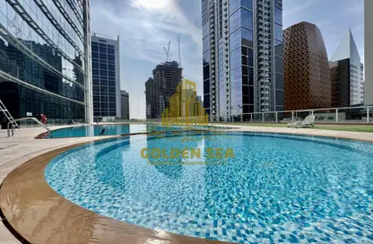 Pool image for: Apartment - 2 Bedrooms - 3 Bathrooms for rent in AD One Tower - Capital Centre - Abu Dhabi, Image 1