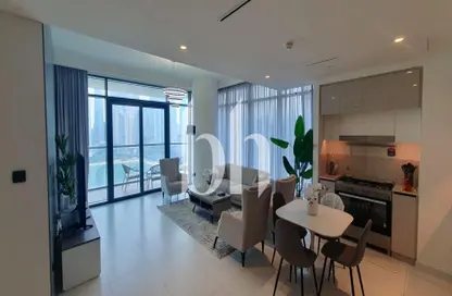 Apartment - 3 Bedrooms - 3 Bathrooms for rent in Marina Vista - EMAAR Beachfront - Dubai Harbour - Dubai
