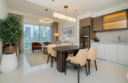 Apartment - 1 Bedroom - 1 Bathroom for sale in Grand Bleu Tower 1 - EMAAR Beachfront - Dubai Harbour - Dubai