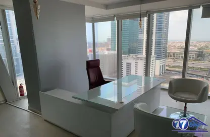 Office Space - Studio - 1 Bathroom for rent in The Prime Tower - Business Bay - Dubai