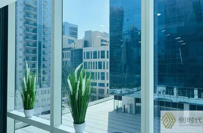 Office Space - Studio - 1 Bathroom for rent in Tamani Art Tower - Business Bay - Dubai