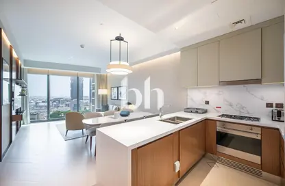 شقة - 2 غرف نوم - 3 حمامات للايجار في العنوان رزيدنسز برج الأوبرا دبي 1 - ذو ادراس ريزيدنس دبي أوبرا - دبي وسط المدينة - دبي