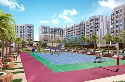 شقة - 1 حمام للايجار في لاونز من دانوب بلوك 3 - لاونز لدانوب - المدينة العالمية - دبي