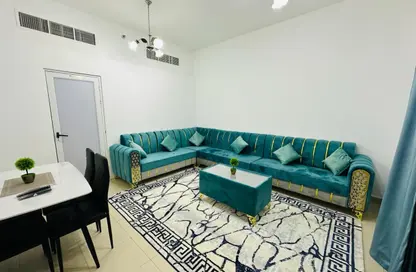 Apartment - 2 Bedrooms - 2 Bathrooms for rent in Al Rashidiya Towers - Al Rashidiya - Ajman Downtown - Ajman