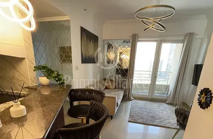 شقة - غرفة نوم - 1 حمام للايجار في برج مانشستر - دبي مارينا - دبي