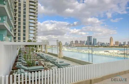 Pool image for: Apartment - 2 Bedrooms - 2 Bathrooms for rent in Sunrise Bay - EMAAR Beachfront - Dubai Harbour - Dubai, Image 1