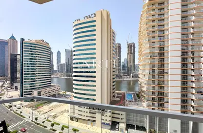Apartment - 1 Bedroom - 2 Bathrooms for rent in AG Tower - Business Bay - Dubai