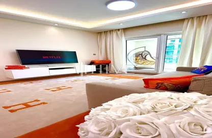 شقة - غرفة نوم - 2 حمامات للبيع في برج مانشستر - دبي مارينا - دبي