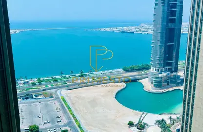 شقة - 3 غرف نوم - 4 حمامات للايجار في كابيتال بلازا C - كابيتال بلازا - شارع الكورنيش - أبوظبي