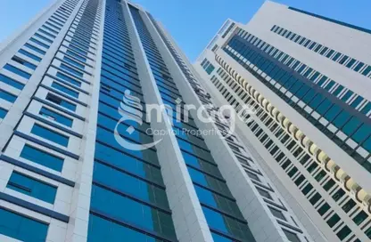 Apartment - 1 Bedroom - 2 Bathrooms for rent in Marina Blue Tower - Marina Square - Al Reem Island - Abu Dhabi