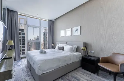 Apartment - Studio - 1 Bathroom for rent in PRIVE BY DAMAC (A) - DAMAC Maison Privé - Business Bay - Dubai