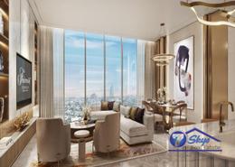 Living Room image for: Apartment - 3 bedrooms - 4 bathrooms for sale in Fairmont Residences Dubai Skyline - Al Sufouh 1 - Al Sufouh - Dubai, Image 1