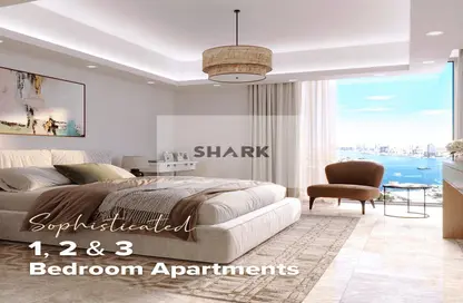 Apartment - 2 Bedrooms - 2 Bathrooms for sale in Ajman Creek Towers - Al Rashidiya 1 - Al Rashidiya - Ajman