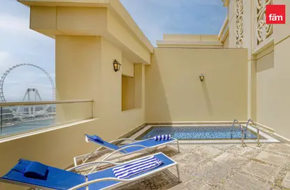 Apartment - 4 Bedrooms - 6 Bathrooms for rent in Roda Amwaj Suites - Amwaj - Jumeirah Beach Residence - Dubai