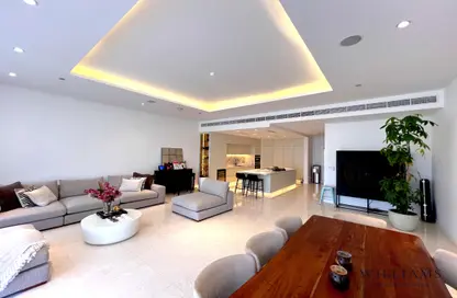 Apartment - 3 Bedrooms - 4 Bathrooms for rent in Ruby - Tiara Residences - Palm Jumeirah - Dubai