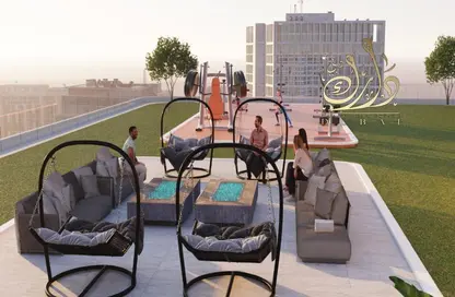 Terrace image for: Apartment - 2 Bedrooms - 3 Bathrooms for sale in Samana Skyros - Arjan - Dubai, Image 1
