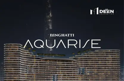 Apartment - Studio - 1 Bathroom for sale in Binghatti Aquarise - Business Bay - Dubai