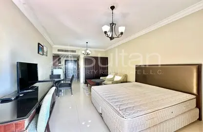 Room / Bedroom image for: Apartment - 1 Bathroom for sale in Marjan Island Resort and Spa - Al Marjan Island - Ras Al Khaimah, Image 1