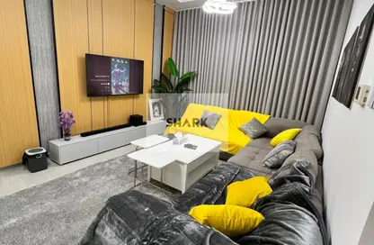 Apartment - 1 Bedroom - 2 Bathrooms for sale in Ajman Pearl Towers - Ajman Downtown - Ajman