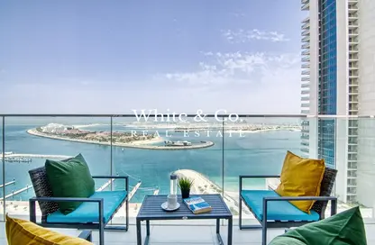 Balcony image for: Apartment - 2 Bedrooms - 2 Bathrooms for rent in Sunrise Bay - EMAAR Beachfront - Dubai Harbour - Dubai, Image 1