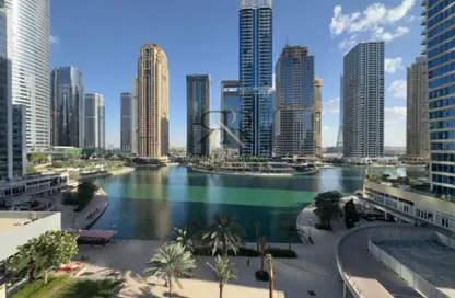 Apartment - Studio - 1 Bathroom for sale in Wind Tower 1 - JLT Cluster B - Jumeirah Lake Towers - Dubai