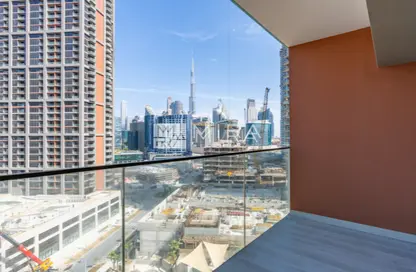 Apartment - Studio - 1 Bathroom for rent in Peninsula Five - Peninsula - Business Bay - Dubai