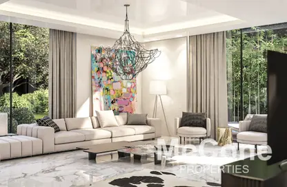 Living Room image for: Villa - 5 Bedrooms - 5 Bathrooms for sale in Chorisia 2 Villas - Al Barari - Dubai, Image 1