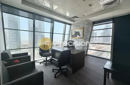 Office Space - Studio - 1 Bathroom for rent in The Prism - Business Bay - Dubai