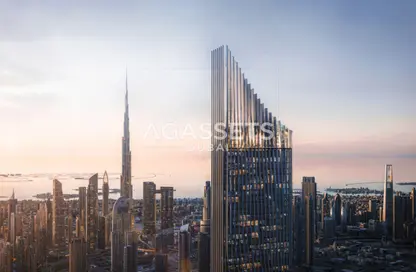 شقة - غرفة نوم - 2 حمامات للبيع في تايجرسكاي تاور - الخليج التجاري - دبي