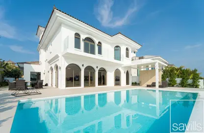 Villa - 5 Bedrooms - 6 Bathrooms for rent in Garden Homes Frond M - Garden Homes - Palm Jumeirah - Dubai