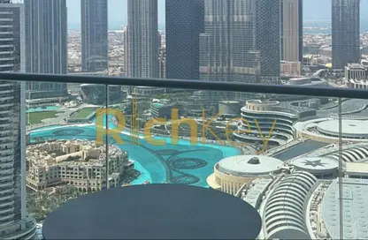 شقة - 2 غرف نوم - 3 حمامات للايجار في العنوان رزيدنس فاونتن فيوز  2 - العنوان رزيدنس فاونتن فيوز - دبي وسط المدينة - دبي