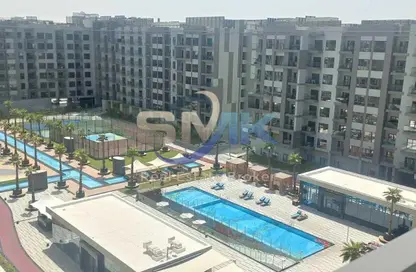 Apartment - Studio - 1 Bathroom for rent in Lawnz by Danube Block 4 - Lawnz by Danube - International City - Dubai