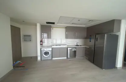 Kitchen image for: Apartment - 3 Bedrooms - 3 Bathrooms for rent in Azizi Riviera 19 - Meydan One - Meydan - Dubai, Image 1