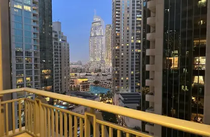 Apartment - 1 Bathroom for rent in Boulevard Central Towers - Downtown Dubai - Dubai