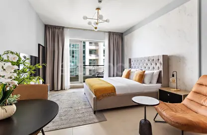 Apartment - Studio - 1 Bathroom for rent in Boulevard Central Towers - Downtown Dubai - Dubai