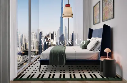 شقة - 1 حمام للبيع في بنينسولا ثري - بنينسولا - الخليج التجاري - دبي