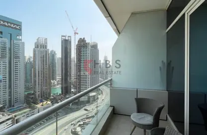 Apartment - Studio - 1 Bathroom for rent in Botanica Tower - Dubai Marina - Dubai