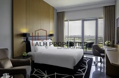 صورة لـ غرفة- غرفة النوم شقة - 1 حمام للبيع في سكاي باي هوتيل - الخليج التجاري - دبي ، صورة رقم 1