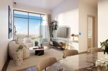Living Room image for: Apartment - 2 Bedrooms - 3 Bathrooms for sale in Jannat - Midtown - Dubai Production City (IMPZ) - Dubai, Image 1