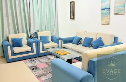 Apartment - 1 Bedroom - 1 Bathroom for rent in Al Naemiya Tower 3 - Al Naemiya Towers - Al Nuaimiya - Ajman