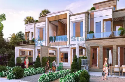 Townhouse - 5 Bedrooms - 6 Bathrooms for sale in Monte Carlo - Damac Lagoons - Dubai