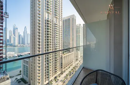 Apartment - 1 Bedroom - 2 Bathrooms for rent in Beach Isle - EMAAR Beachfront - Dubai Harbour - Dubai