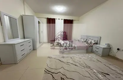 Room / Bedroom image for: Apartment - 1 Bedroom - 1 Bathroom for rent in Al Jurf 2 - Al Jurf - Ajman Downtown - Ajman, Image 1