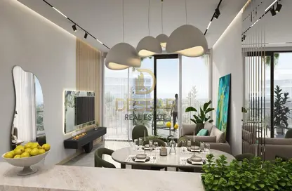 Living Room image for: Apartment - 2 Bedrooms - 3 Bathrooms for sale in Lagoon Views - Damac Lagoons - Dubai, Image 1